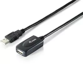 Sonstige Equip USB 2.0 Type A Active Extension Cable Male to Female - 5m - 5 m - USB A - USB A - USB 2.0 - Male/Female - Juodas