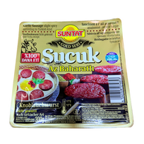 Jautienos česnakinė dešra less spice SUNTAT, 300 g