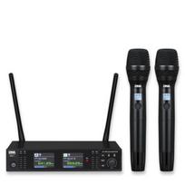DNA Professional XMIC 2 - Bevielis dvigubas rinkinys: 2 x rankiniai mikrofonai + imtuvas (518–542 MHz)