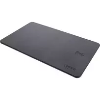 Kilimėlis InLine® Mouse pad, wireless charging, 370x225x7mm, juodas