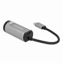 Adapteris USB Delock 64116 USB-C - RJ45 Pilka (64116)