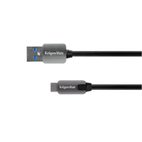 Kruger & Matz USB 3.0 - USB-C kabelis 0.5m