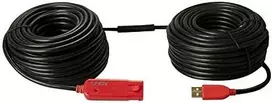 USB Prailginimo Kabelis - LINDY USB 2.0 Aktyvus Prailginimo Kabelis, 480Mbps, M/F, 30 m