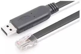 USB adapteris MicroConnect USB - RJ45 Juodas (USBETHM)