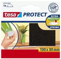 Tesa Podkładka Veltinio padas 100 mm: 80 mm, rudas, 1 vnt.