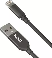 USB kabelis Yenkee USB-A - Žaibas 2 m Juodas (30016081)