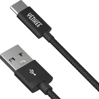 Yenkee Sencor USB-A – USB-C USB laidas 2 m juodas (YCU 302 BK)