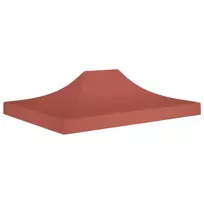 Proginės palapinės stogas, terakota spalvos, 4x3m, 270 g/m²