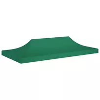 Proginės palapinės stogas, žalios spalvos, 6x3m, 270 g/m²
