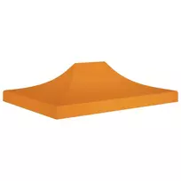 Proginės palapinės stogas, oranžinės spalvos, 4x3m, 270 g/m²