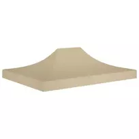Proginės palapinės stogas, smėlio spalvos, 4,5x3m, 270 g/m²