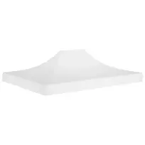 Proginės palapinės stogas, baltos spalvos, 4,5x3m, 270 g/m²
