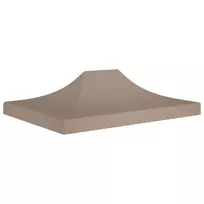 Proginės palapinės stogas, taupe spalvos, 4,5x3m, 270 g/m²