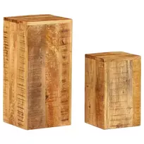 Stovai augalams, 2vnt., mango medienos masyvas
