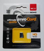IMRO 10/16G UHS-I memory card 16GB MicroSDHC Class 10