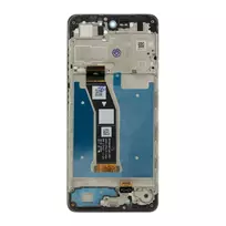 For_Motorola Motorola E14 LCD Display + Touch Unit Black + Front Cover