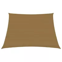 Uždanga nuo saulės, taupe spalvos, 3/4x3m, HDPE, 160g/m²