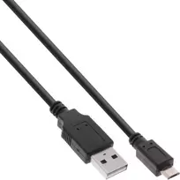 Intos InLine 2,0 m greito įkrovimo USB 2.0 A - Micro-B laidas