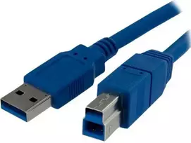 USB kabelis StarTech USB-A - 1 m mėlyna (USB3SAB1M)