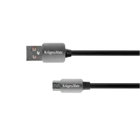 Kruger & Matz USB - micro USB kabelis 1m