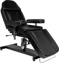 Activeshop Tatuiruočių krėslas TATTOO CHAIR PRO INK Juodas