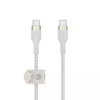 Belkin Flex USB-C/USB-C iki 60W 1m, baltas CAB011bt1MWH