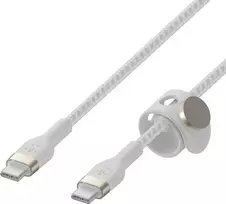Belkin Flex USB-C/USB-C iki 60W 3m, baltas CAB011bt3MWH