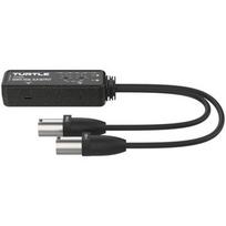 Turtle Dual XLR Output - dviejų kanalų Dante skaitmeninio garso adapteris į analoginį XLR