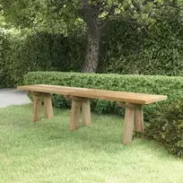 Sodo suoliukas, 160cm, impregnuotos pušies medienos masyvas