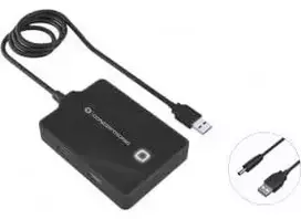 HUB USB Conceptronic CONCEPTRONIC USB-Hub 4-Port 3.0 ->1x3.0 3x2.0 o.įkroviklis sw