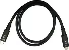 TECHLY USB 4 Gen 3 Type-C laidas M/M E-Mark 8K 40Gbps 100W PD 0,8m