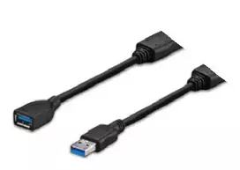 USB kabelis VivoLink USB-A - USB-A 7 m Juodas (PROUSB3AAF7C)