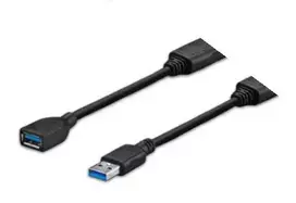 USB kabelis VivoLink USB-A - USB-A 7 m Juodas (PROUSB3AB7C)