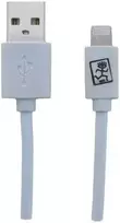 USB kabelis 2GO USB-A - Žaibas 1 m Balta (795781)