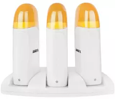 Activeshop Profesionalus trigubas vaško kasėčių šildytuvas TRIO su pagrindu, 120w