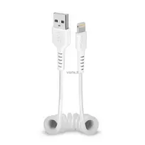 SBS kabelis USB 2.0 Apple Lightning baltas
