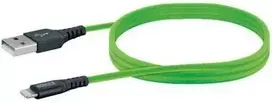 USB kabelis Schwaiger USB-A - Žaibas 1.2 m žalias (LPRO420501)