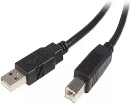 USB kabelis StarTech USB-A - USB-B 3 m Juodas (USB2HAB3M)