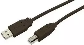 USB kabelis MediaRange USB-A - USB-B 3 m Juodas (MRCS103)