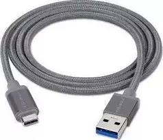 USB kabelis Innergie USB-A - USB-C 1 m Pilkas (3082186301)