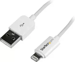 USB kabelis StarTech USB-A - Žaibas 3 m Baltas (USBLT3MW)