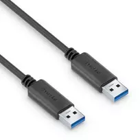 PureLink Premium USB-A laidas, juodas - 2m