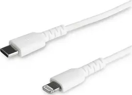 USB kabelis StarTech USB-C - Žaibas 1 m Baltas (RUSBCLTMM1MW)