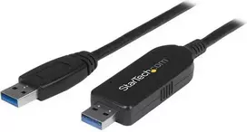 USB kabelis StarTech USB-A - USB-A 2 m Juodas (USB3LINK)