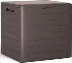 Prosperplast WoodeBox sodo dėžė 140 l Ruda
