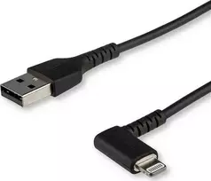 USB kabelis StarTech USB-A - Žaibas 2 m Juodas (RUSBLMBR)