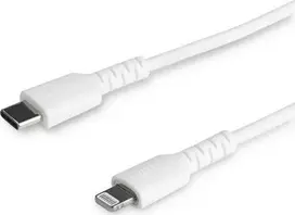 USB kabelis StarTech USB-C - Žaibas 2 m Baltas (RUSBCLTMM2MW)
