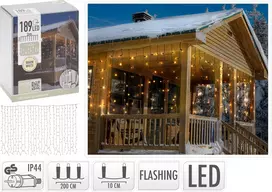Christmas Decoration Kalėdinės girliandos su LED efektu