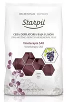 Žemoje temperatūroje besilydantis vaškas depiliacijai Starpil, vyno terapija, 1kg