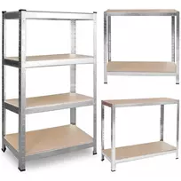Metalinis sandėliavimo stelažas 174 x 80 x 40 Plonos 470100